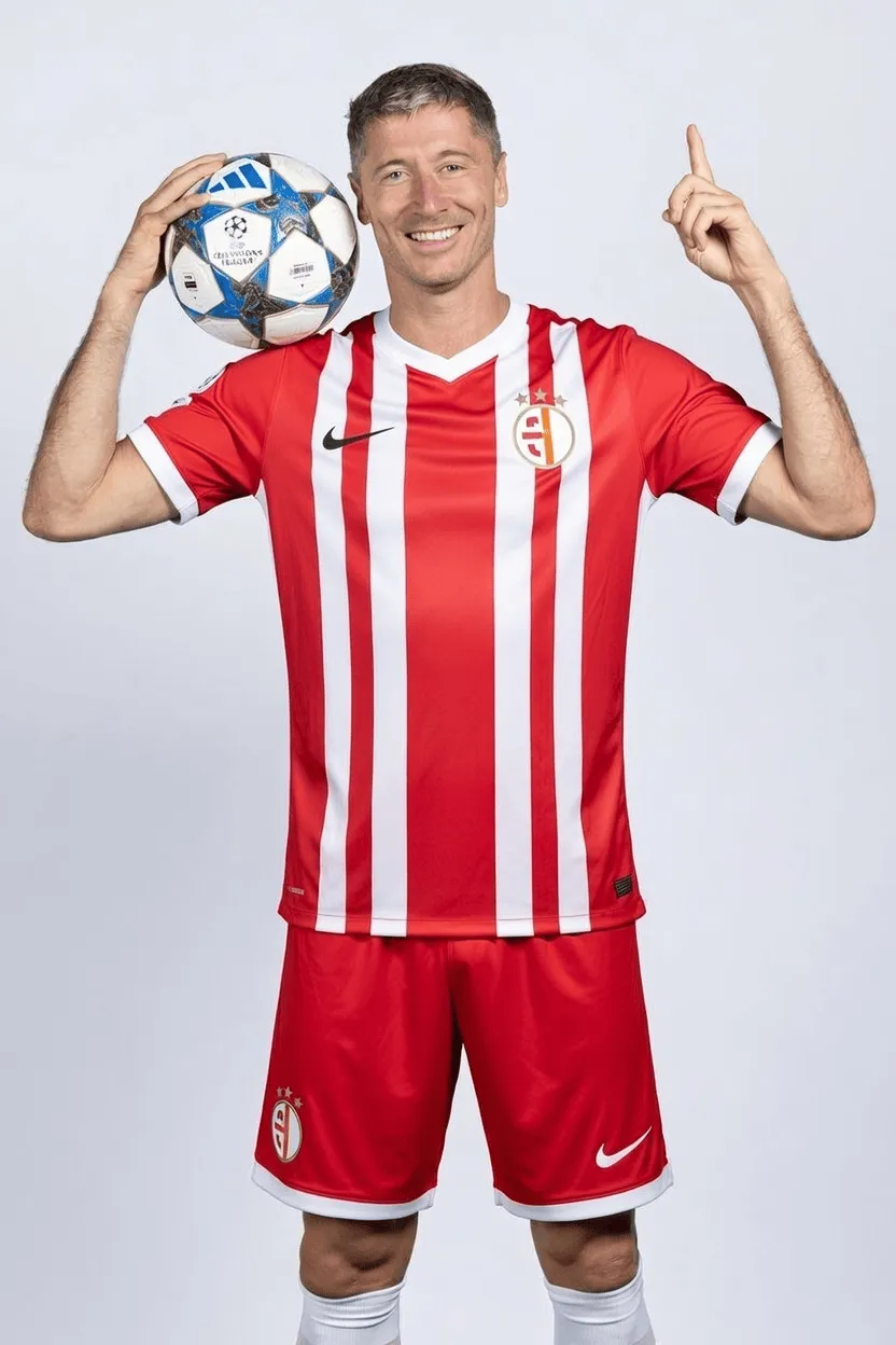 天博体育官方网站-莱万打进乌龙球，布拉格斯拉维亚官推用AI把他P成自己球员